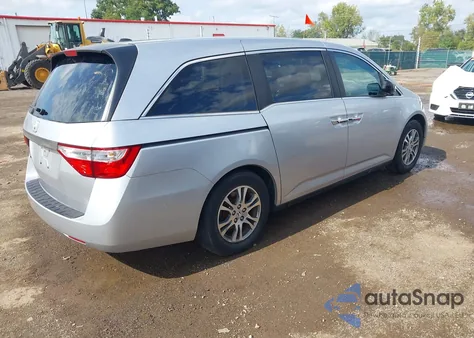 2012 Honda Odyssey Ex-L z USA, uszkodzony, nr VIN 5FNRL5H69CB090131